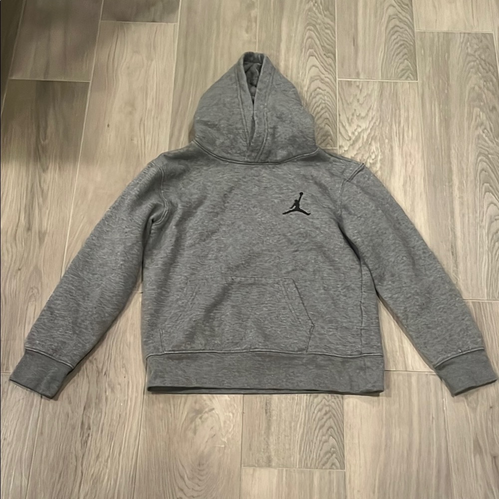 Jordan Boys Gray Hoodie Size: S